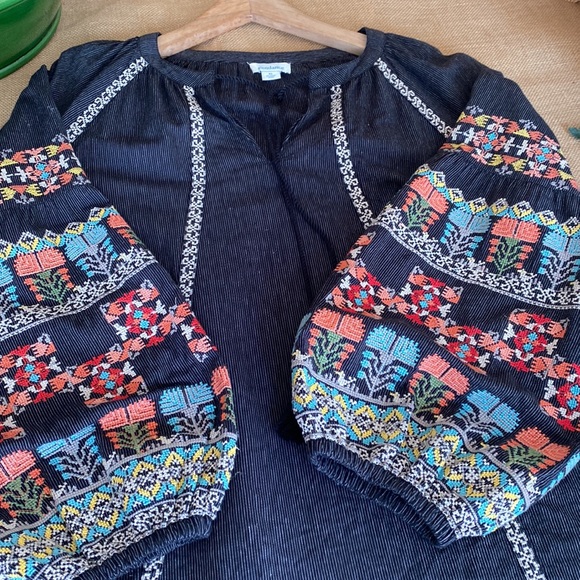 Sundance A Tale of Stories Top Women’s Size XL - Picture 16 of 16